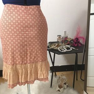 American Eagle Outfitters Ruffle Skirt